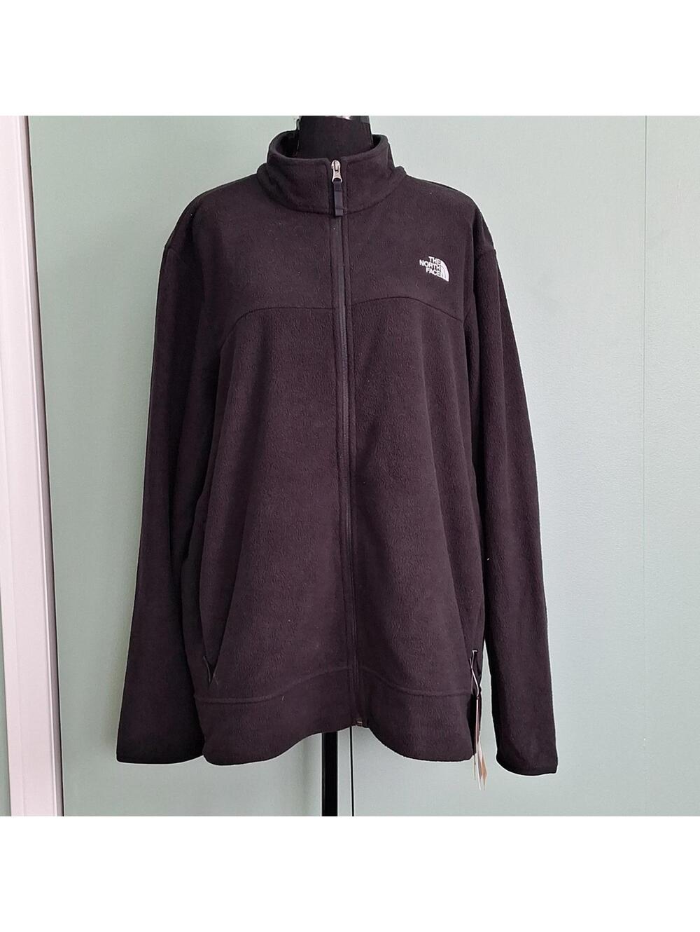 Nwt The North Face Mens Black Full Zip Jacket Size XL